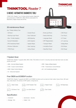 Load image into Gallery viewer, Thinkcar THINKTOOL Reader 7 5 Inch - 7 system Scan Tool - Free lifetime updates - Free delivery