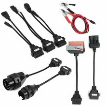 Load image into Gallery viewer, 8pcs Full Set Car Cables Adapter OBD2 II