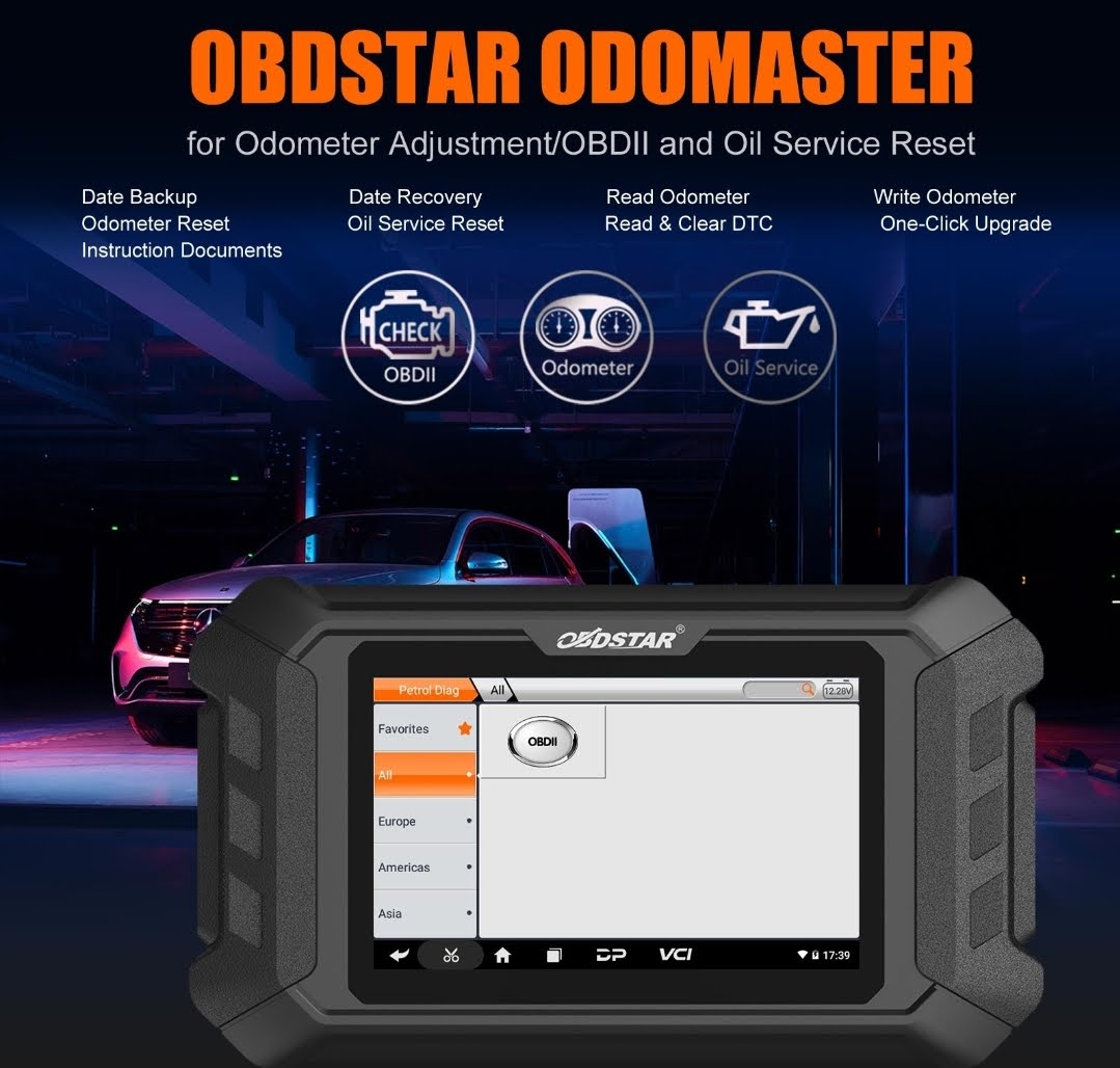 OBDSTAR Odo Master X300M + for Cluster Calibration /OBDII and Oil