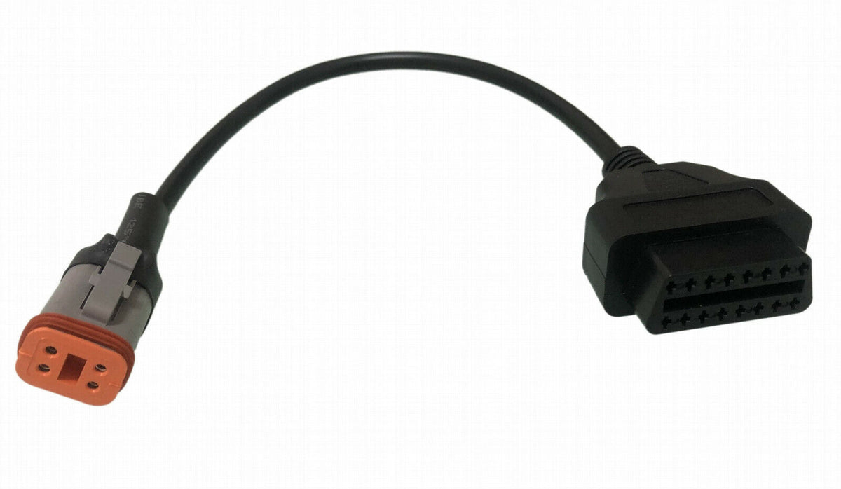 Harley Davidson 4Pin to 16 Pin OBD Connector Diagnostic Cable Auto