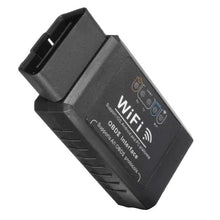 Load image into Gallery viewer, *Refurbished* ELM327 Black 12V Car OBD 2 CAN BUS Diagnostic Scanner Tool with Wifi connection