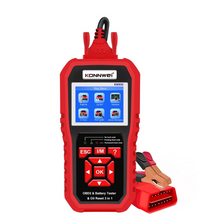 Load image into Gallery viewer, Konnwei KW890 OBDII Car Diagnostic Tool, Battery Tester, Oil Service Light Reset 3-in-1