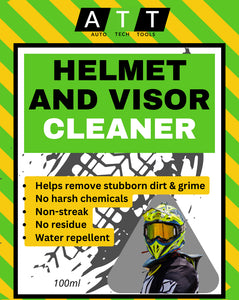 ATT Helmet and Visor Cleaner - 100ml Spray Bottle