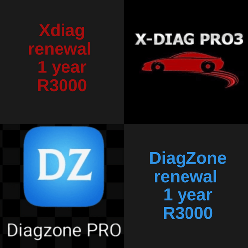 Diagzone and Xdiag renewal 1 year - X431