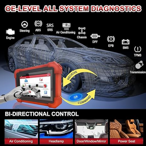 Launch CRP919 Max Professional Diagnostic Scanner – Advanced OBD2 Android 10 WiFi