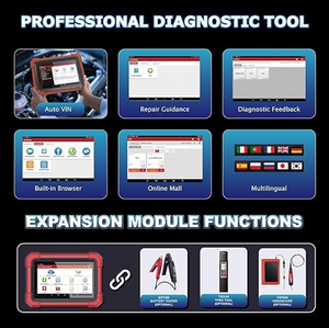 Launch CRP919 Max Professional Diagnostic Scanner – Advanced OBD2 Android 10 WiFi