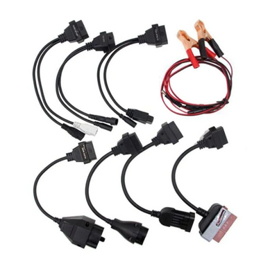 8pcs Full Set Car Cables Adapter OBD2 II