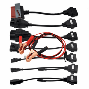 8pcs Full Set Car Cables Adapter OBD2 II