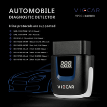 Load image into Gallery viewer, Viecar VP001 Car Mini OBD Fault Detector V2.2 Bluetooth Diagnostic Tool