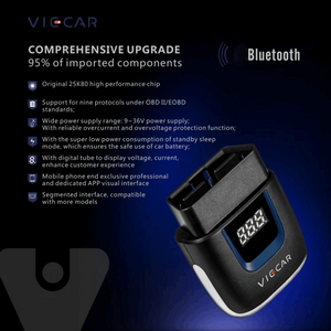 Viecar VP001 Car Mini OBD Fault Detector V2.2 Bluetooth Diagnostic Tool