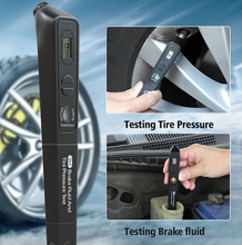 Load image into Gallery viewer, Electronic Car Brake Fluid Tester and Tire Pressure Test 2 in 1