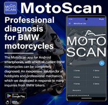 Load image into Gallery viewer, UniCarScan UCSI-2100 Bluetooth OBD2 Adapter for BMW cars and bikes, Aprilia, Benelli, BMW, Ducati, Gilera, Husqvarna, KTM, Moto Guzzi, Moto Morini, Thriumph