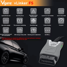 Load image into Gallery viewer, Vgate vLinker FS Auto Diagnostic Cable For Ford FORScan HS/MS-CAN OBD2 Scanner Tools