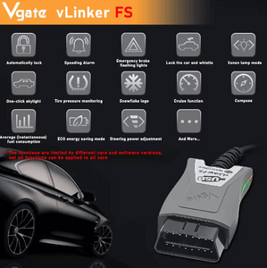 Vgate vLinker FS Auto Diagnostic Cable For Ford FORScan HS/MS-CAN OBD2 Scanner Tools