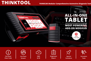 Thinkcar Thinktool Lite- 15 special reset functions - 2 year free updates