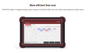 Thinkcar Thinktool Master X 10 inch - Car and Truck Diagnostic Tool Full System ADAS Code Online Programming - 2 year free updates