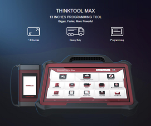 Thinktool Master Max 13.3 inch - Car and Truck Diagnostic Tool Full System ADAS Code Online Programming - 2 year free updates