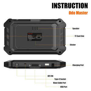 OBDSTAR Odo Master X300M + for Cluster Calibration /OBDII and Oil Service Reset with Two Years Update Online