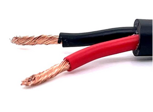 CCA Speaker Cable (2-core 2.0mm CCA) (Black) per meter