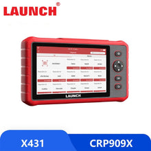 Load image into Gallery viewer, LAUNCH 431 CRP909X OBD2 Scanner Automotive Scan Tool Car Diagnostics Tools