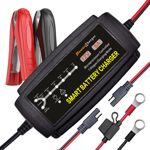 Power Charger 12v 5A trickle battery charger (Red)