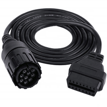 Load image into Gallery viewer, BMW ICOM motorcycles 10 pin OBD2 Diagnostic Cable For BMW ICOM D Module Cable
